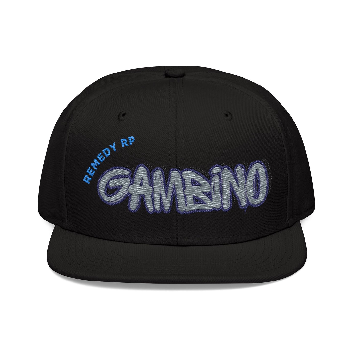 Gambino Embroidered Snapback Hat - Stylish Streetwear Cap for Everyday Looks