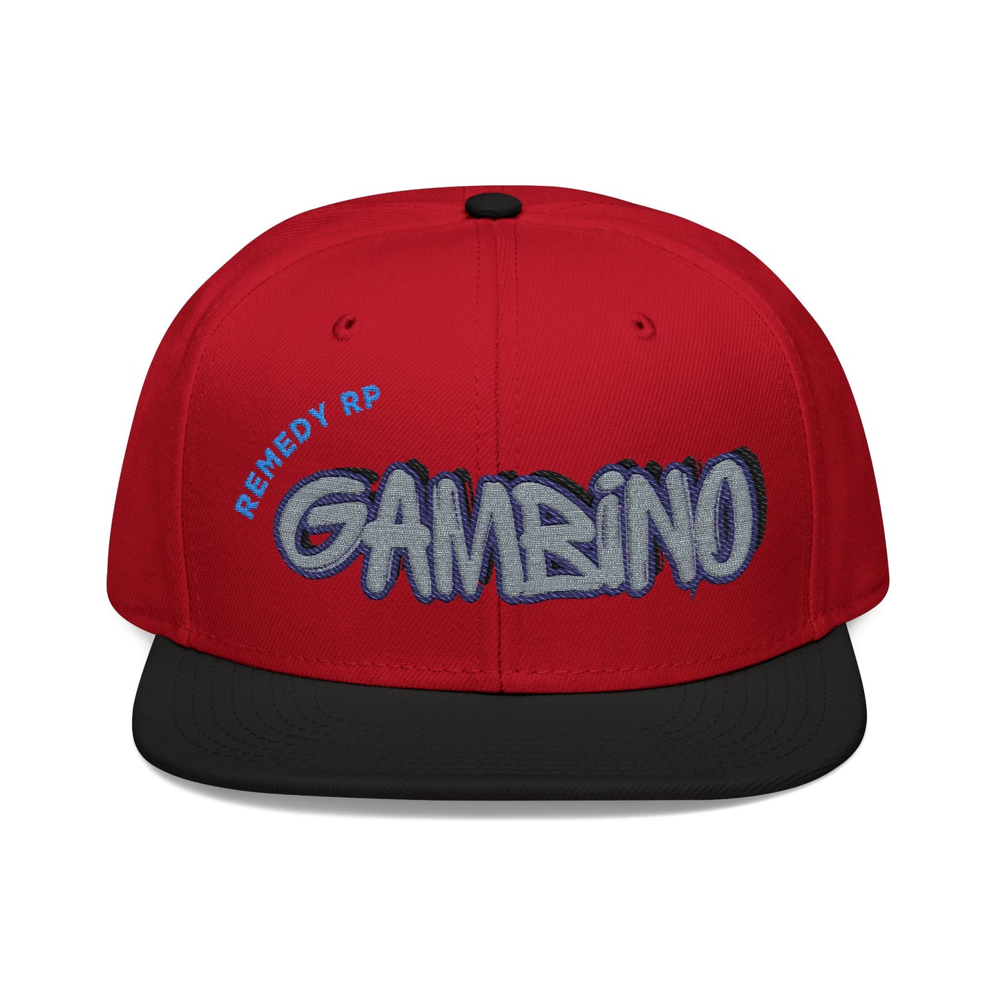 Gambino Embroidered Snapback Hat - Stylish Streetwear Cap for Everyday Looks